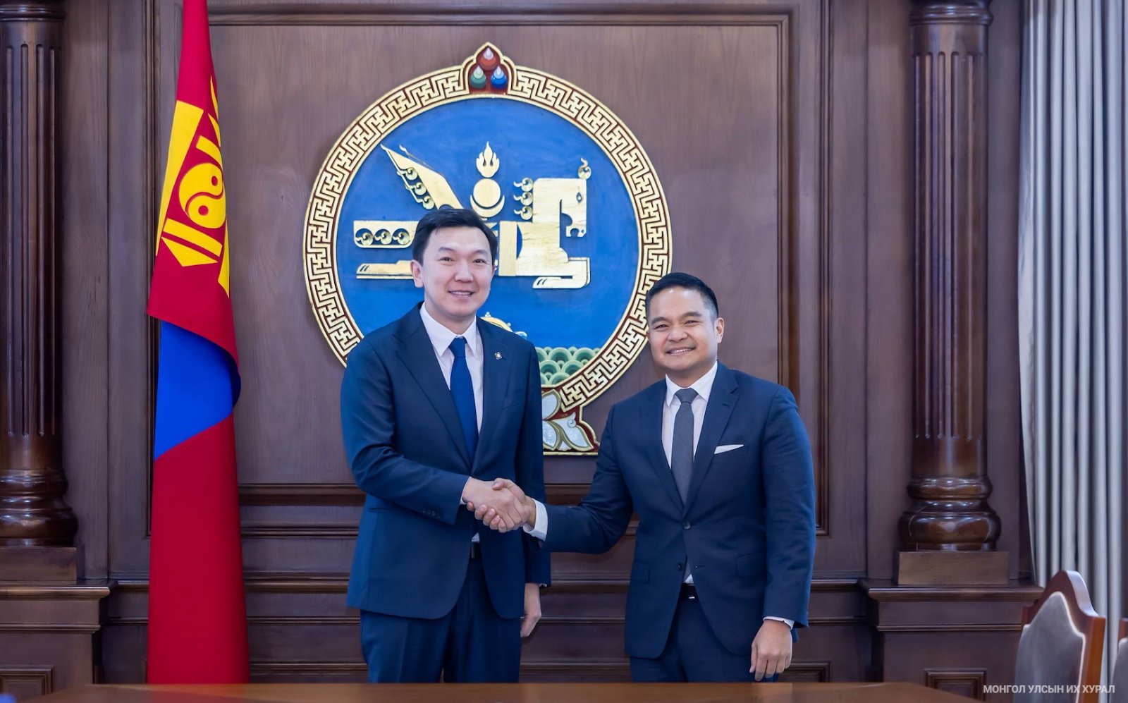АНУ-аас Монгол Улсад суугаа Онц бөгөөд Бүрэн эрхт Элчин сайд Ричард Буанган-ыг хүлээн авч уулзлаа