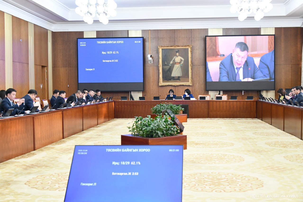 Төсвийн байнгын хорооны даргад Улсын Их Хурлын гишүүн Н.Наранбаатарын нэрийг дэвшүүлэв
