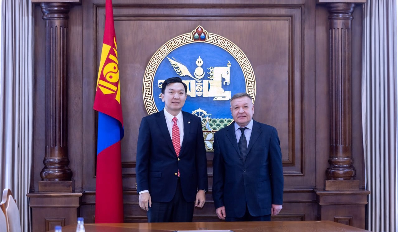 ОХУ-аас Монгол Улсад суугаа Онц бөгөөд Бүрэн эрхт Элчин сайд А.Н.Евсиковыг хүлээн авч уулзлаа