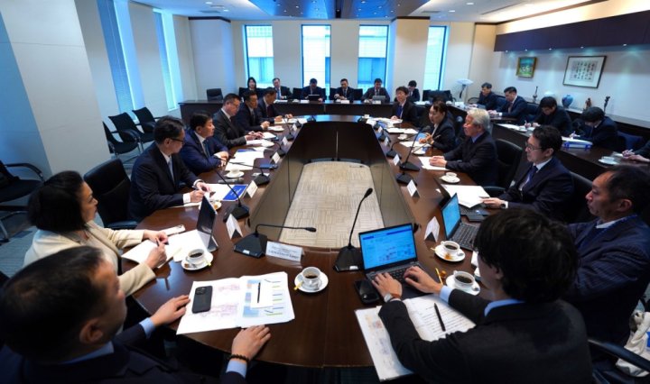 Зам, тээврийн сайд Б.Дэлгэрсайхан ЖАЙКА-гийн Ерөнхийлөгч Танакатай уулзлаа